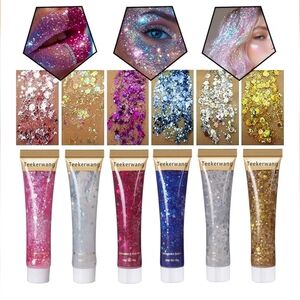 6 Colors Face Body Glitter